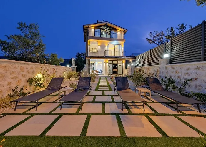 X Doğanın Kalbinde özel Havuzlu ızole Biotasarım Villa